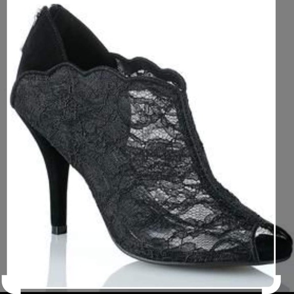 Cato Shoes - Peep Toe Booties Size 10